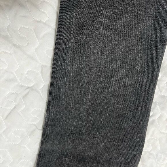 Express skinny back distressed jeans 4 tall long mid rise ankle length - Picture 8 of 10